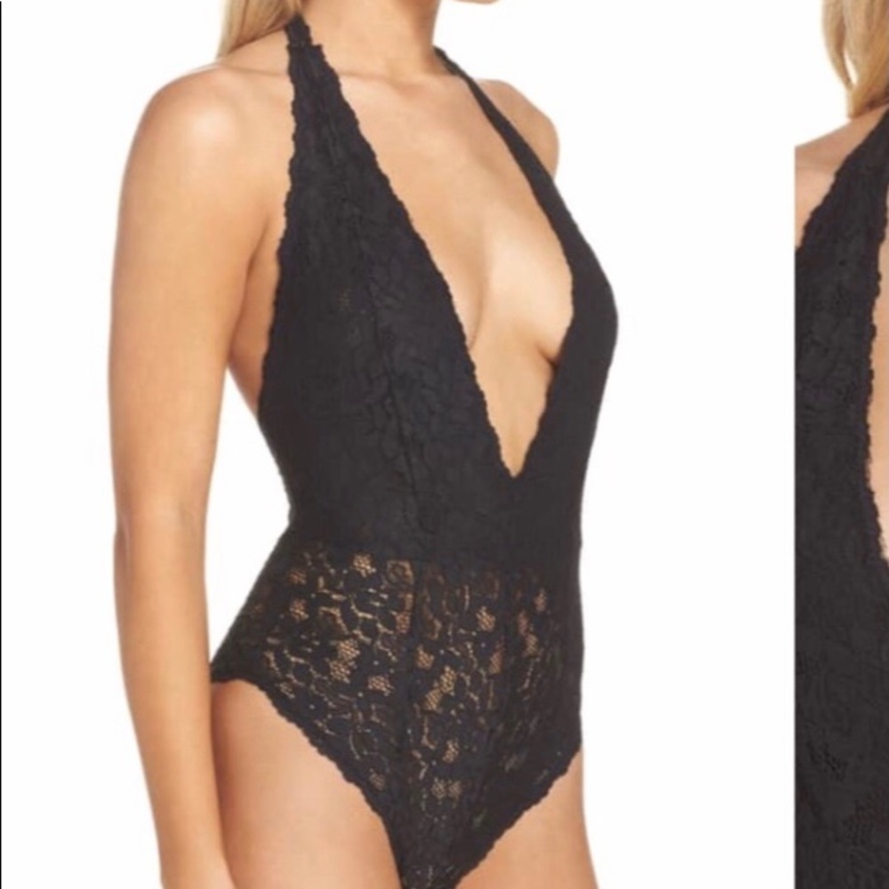 Free People Avery plunge bodysuit
